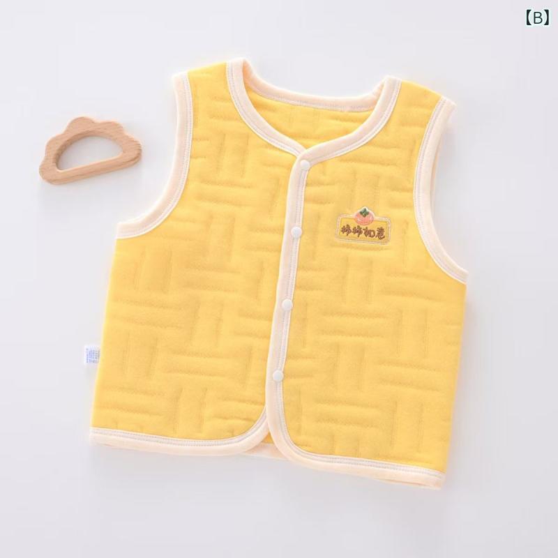 子供服 ベスト 春秋 男女 双面フリース チョッキ 上着 中小童 保温 66cm 73cm 80cm 90cm かわいい カジュアル 2