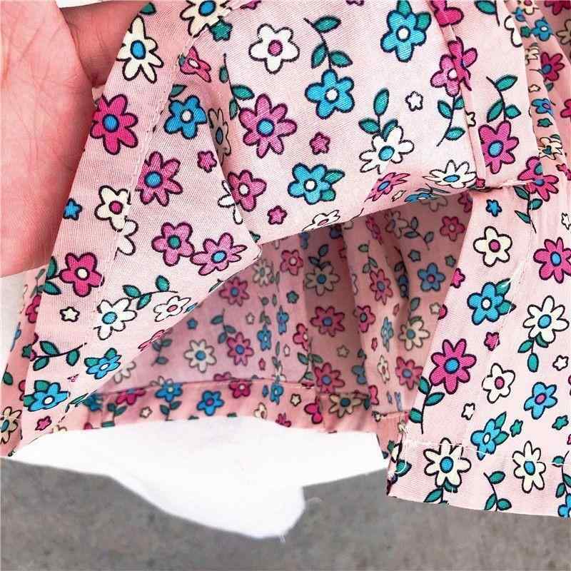 子供服 女の子 ノースリーブ トップス &amp; コットン ショートパンツ 上下セット 花柄 かわいい 普段..