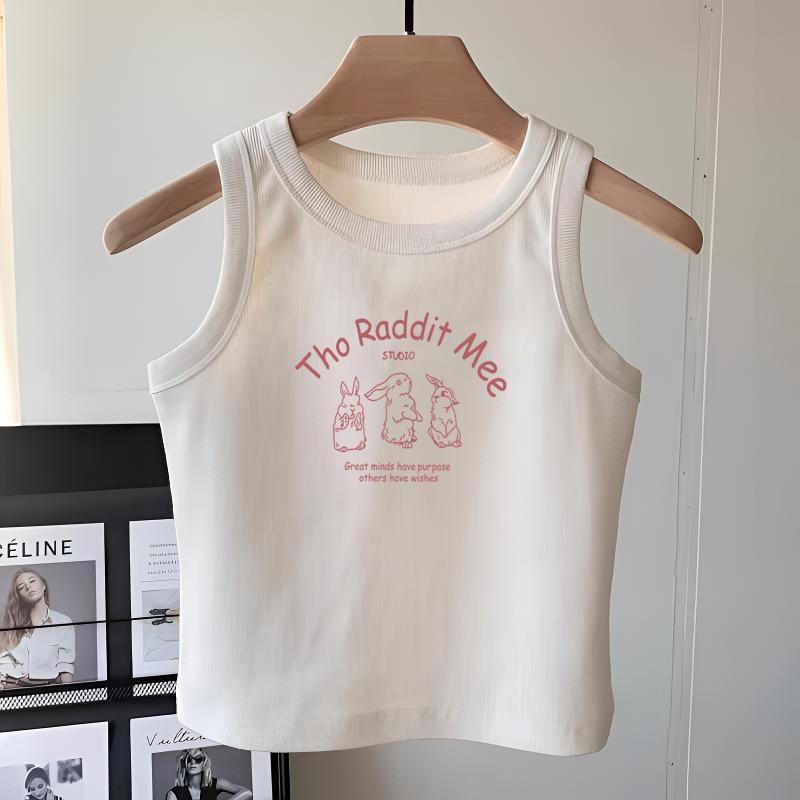 タンクトップ キッズ 女の子 子供服 トップス 夏 ノースリーブ コットン100% プリント かわいい カジュアル 普段使い