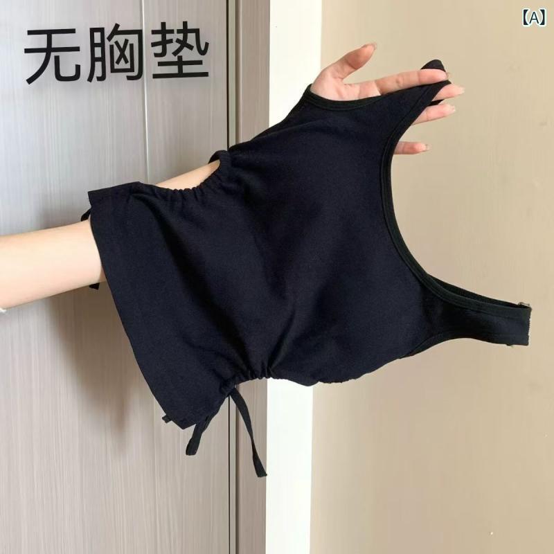 子供服 ガールズ タンクトップ へそ出し ショート丈 デザイン トップス 女の子 キ...