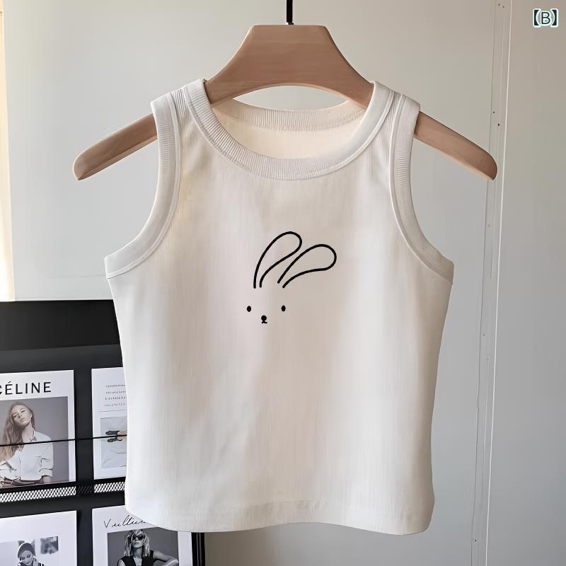 Tシャツ キッズ 女の子 ノースリーブ 子供服 トップス 綿100% タンクトップ かわい...