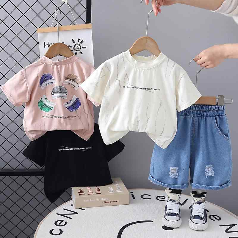 Other - キッズ ベビー服 半袖 短パン 上下セット 夏服 男の子 女の子 かわいい おしゃれ カジュアル 普段着 部屋着