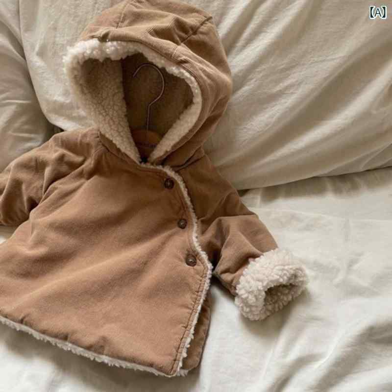 子供服 アウター 女の子 冬 フリース ジャケット 暖かい 裏起毛 花柄 フード付き ...