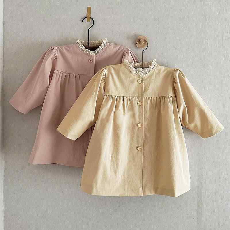 子供服 ジャケット 女の子 春秋 ベビー服 花柄襟 シングルブレスト カーディガン かわいい 斜紋綿 アウター