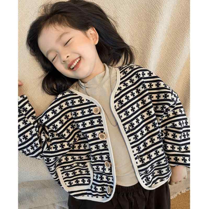 子供服 女の子用 ジャケット カーデ