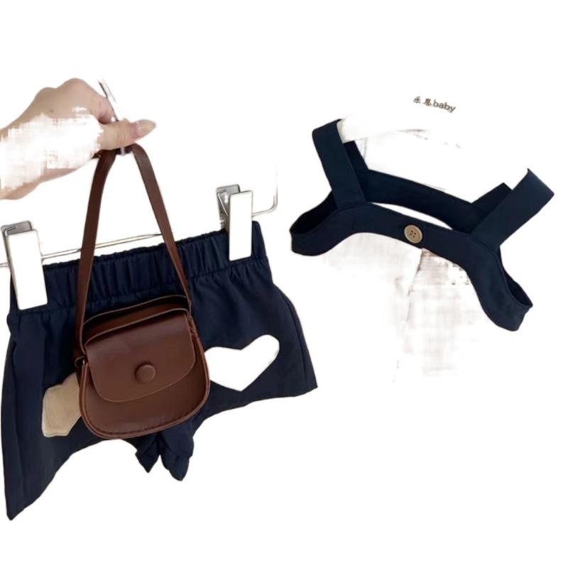 キッズ 女の子 夏物 セットアップ キャミソール ショートパンツ 上下セット コットン 無地 おしゃれ か..