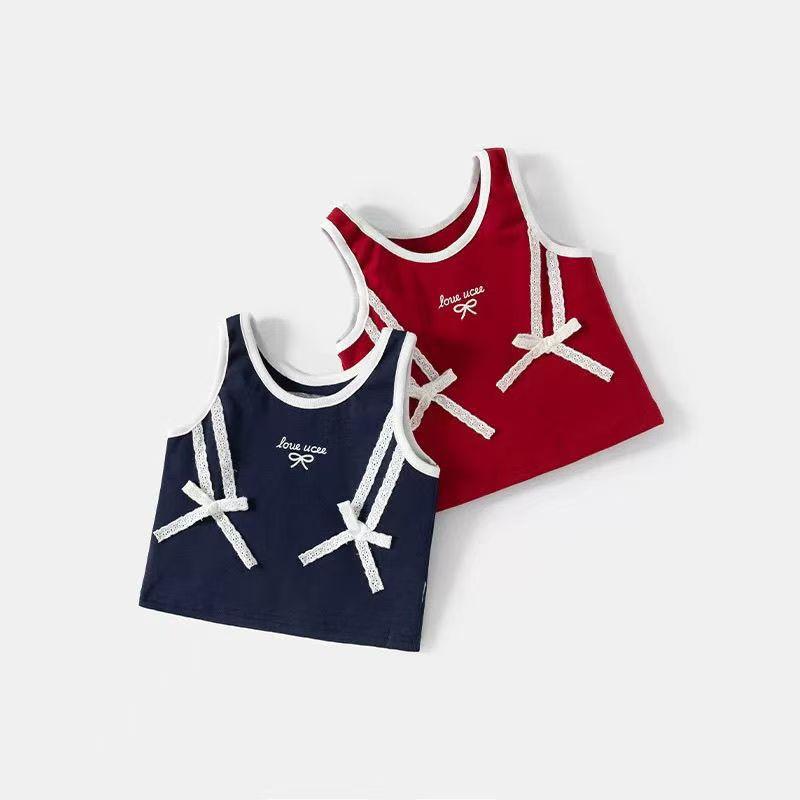 子供服 タンクトップ 女の子 夏 ベビー プリンセス トップス ノースリーブ Tシャツ 薄手 接触冷感 吸湿..