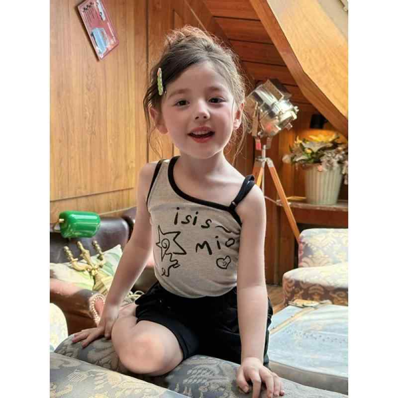 子供服 女の子 タンクトップ 春夏 かわいい おしゃれ 女児 ベビー服 コットン プリント トップス 普段..