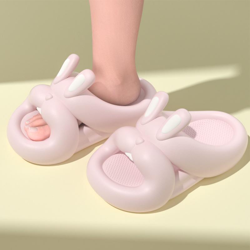 子供靴 スリッパ 女の子 EVA 厚底 滑り止め 抗菌 防臭 ルームシューズ 柔らかい キッズ サンダル 春夏 動物柄 かわいい カートゥーン ファッション 普段使い パープル イエロー ピンク ホワイト