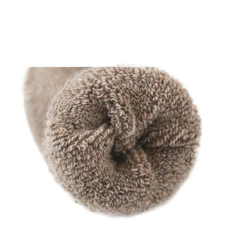 靴下 キッズ 秋冬 加厚 裏起毛 ウール ソックス 子供 女児 男児 中 крупный 子供 用 綿 混 羊毛 パイル ソックス