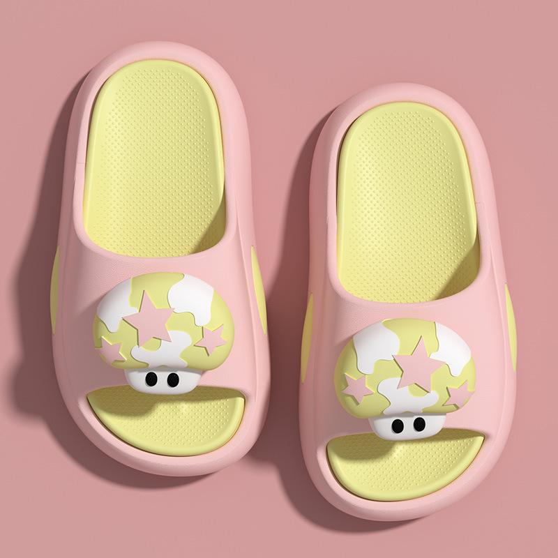 子供用サンダル キッズ ベビー ルームシューズ 室内履き スリッパ 滑り止め 柔らかい EVA 春夏 秋冬 カ..