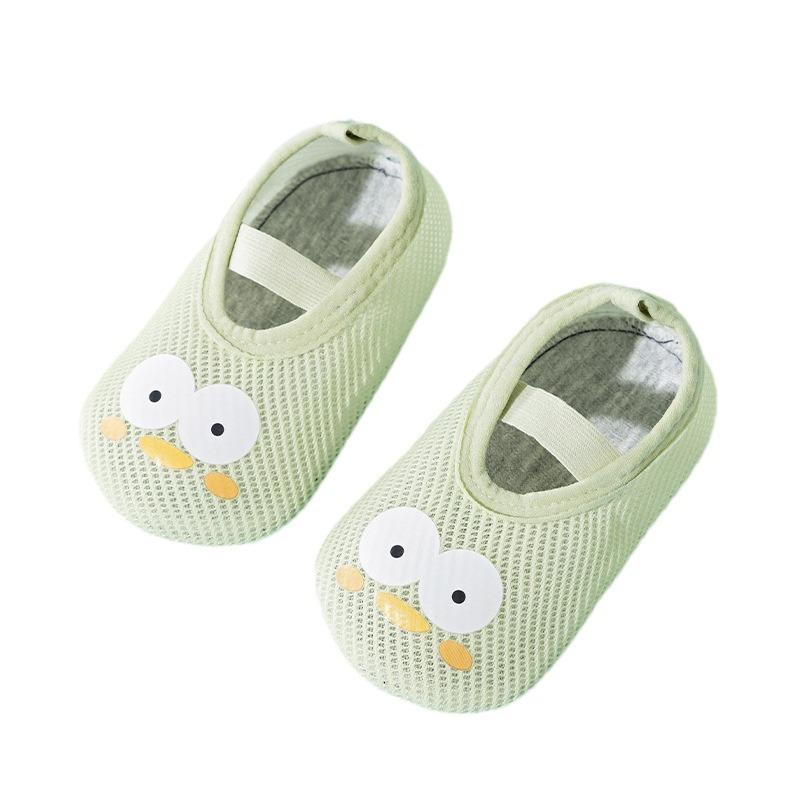 靴下 ベビー キッズ 滑り止め付き ルームシューズ 1歳 2歳 3歳 春夏 通気性 メッシュ 薄手 かわいい アニマル柄
