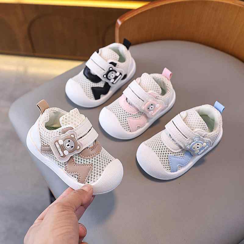 ベビー サンダル 男の子 女の子 夏 春夏 涼しい 通気性 滑り止め 柔らかい底 歩行練習 靴 熊柄 かわい..