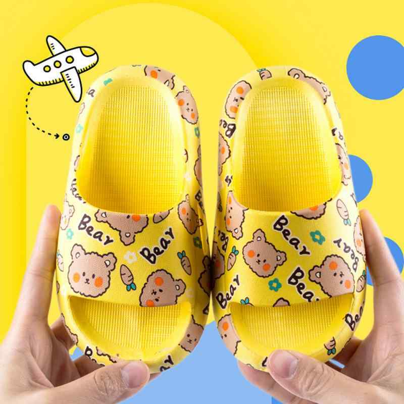 子供用サンダル 女の子 夏用 浴室 スリッパ 滑り止め 室内履き かわいい 漫画 プリント 小学生 低学年 ..