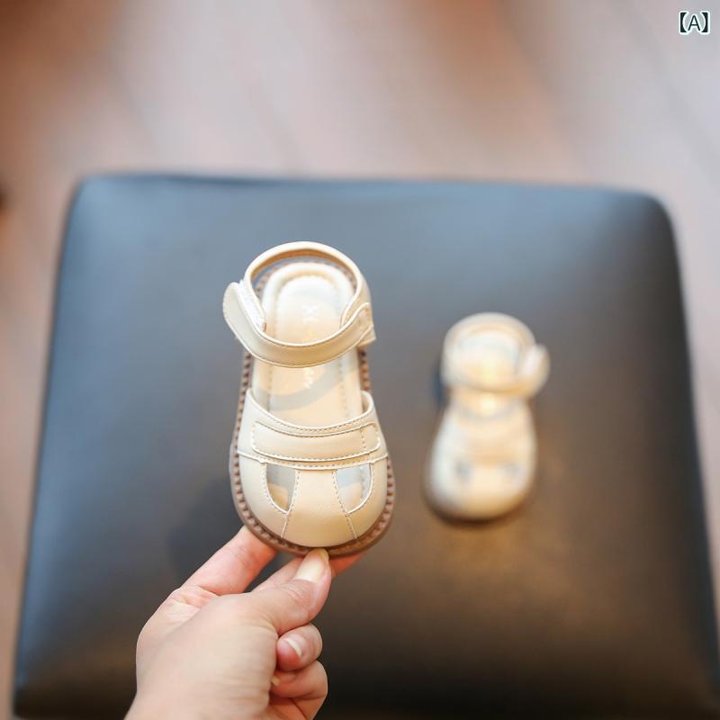 サンダル キッズ 女の子 ベビー ローマ風 プリンセス シューズ 幼児 靴 柔らかい底 マジックテープ 履..