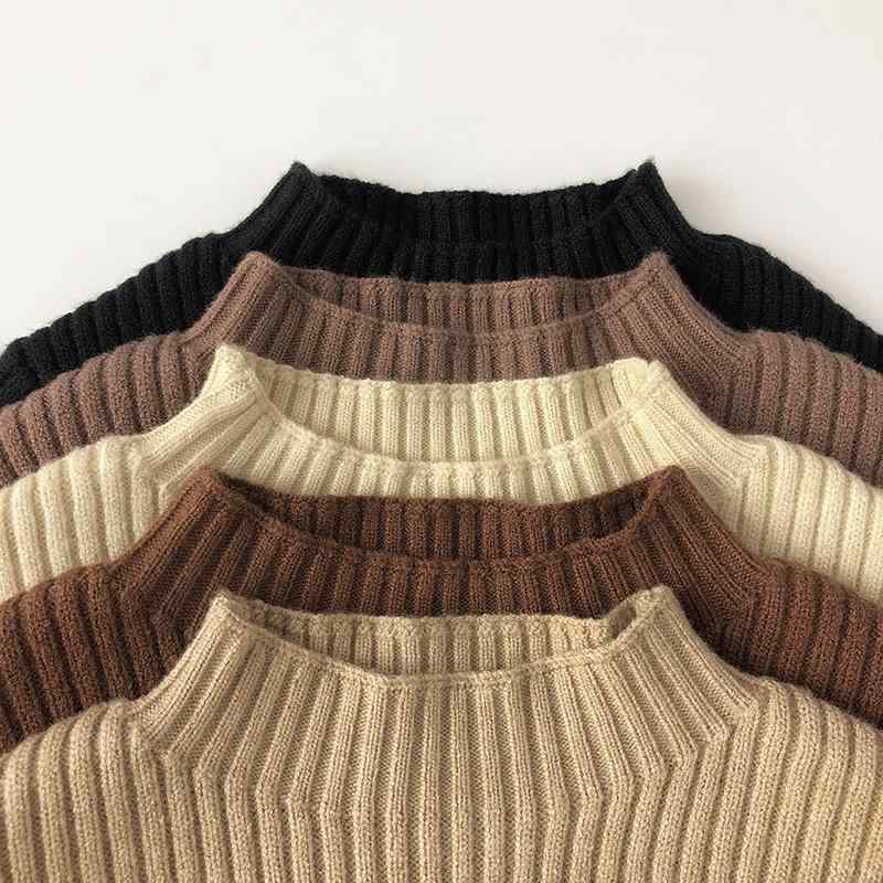 ニット 子供服 春秋 高品質 ベビー服 おしゃれ キッズ セーター 男の子 女の子 高襟 トップス かわいい..