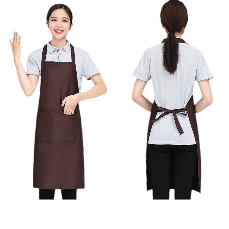エプロン 男性用 女性用 子供用 Рабочий 酒 красный 赤 深い コーヒー色 黒 橘 赤 浅い コーヒー色 米 白 純粋な 白 墨 緑 ポリエステル