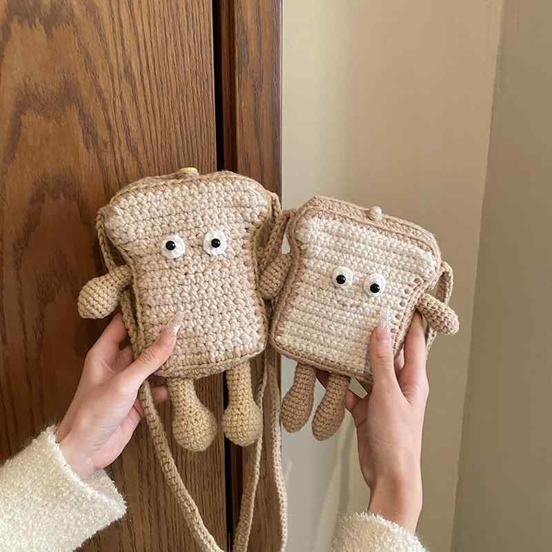 子供用 バッグ 秋冬 かわいい 毛糸 �