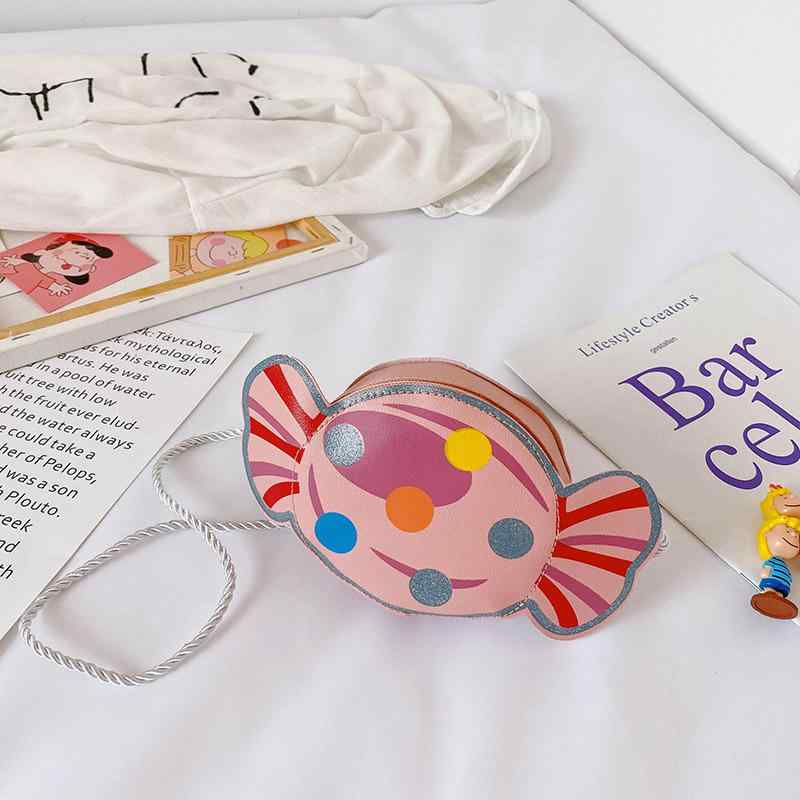 キッズ ショルダーバッグ キャンディカラー ポシェット かわいい 幼児 女の子 プリンセス PUレザー 軽量 お出かけ 防犯 減圧 イエロー レッド ピンク オレンジ グリーン