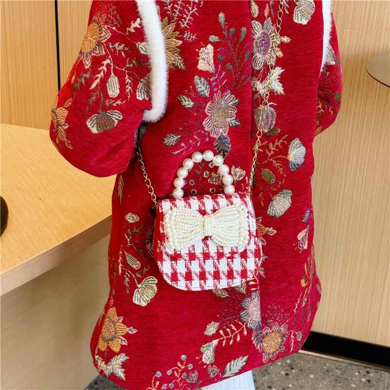 子供用バッグ ハンドバッグ 冬 子供