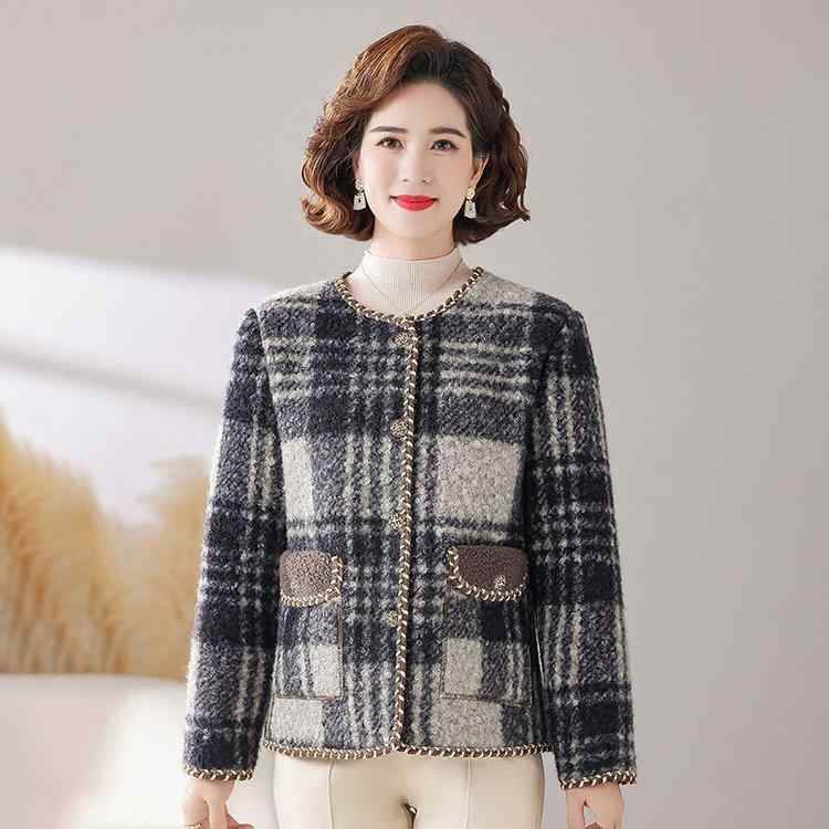 コート レディース 冬 シニア 服 ジャケット 裏起毛 あったか シニア ミセス アウター 上着 厚手 ゆったり 40代 50代 60代 黒 緑(4.0)