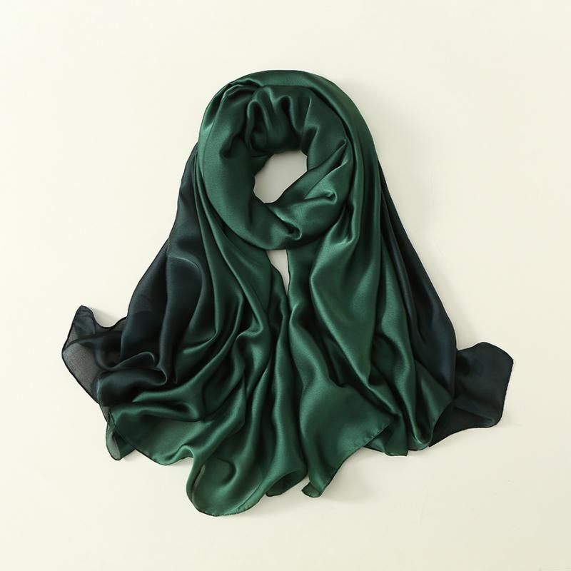 Cashmere - ストール レディース グラデーション シルクタッチ スカーフ 大判 薄手 UV 冷房対策 ショール パーティー フォーマル 結婚式 二次会 披露宴 エレガント レトロ 春夏 秋冬 ブルー パープル ピンク