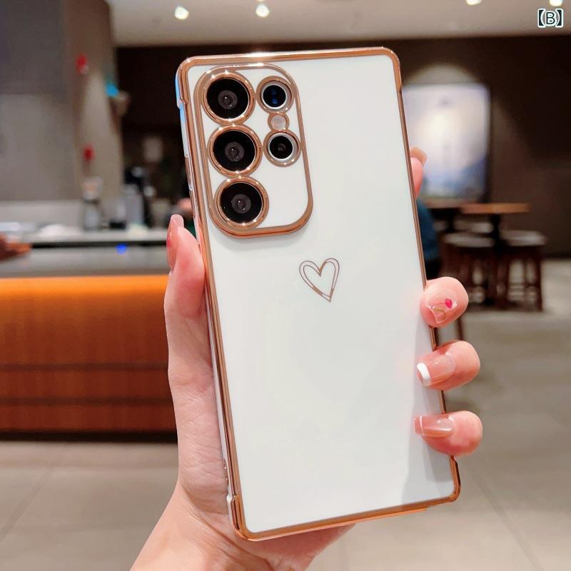 スマホケース iPhone Android サムスン ハート キャンディカラー シリコンケース シンプル スマホカバー かわいい おしゃれ 3