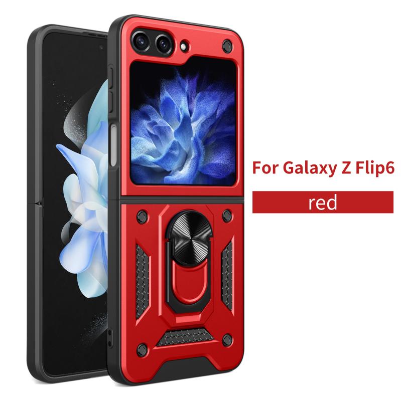 スマホケース Samsung Z Flip 6 5 4 3 用 全面保護 耐衝撃 指 кольцо スタンド ハードケース TPU バンパー おしゃれ かわいい シンプル 無地
