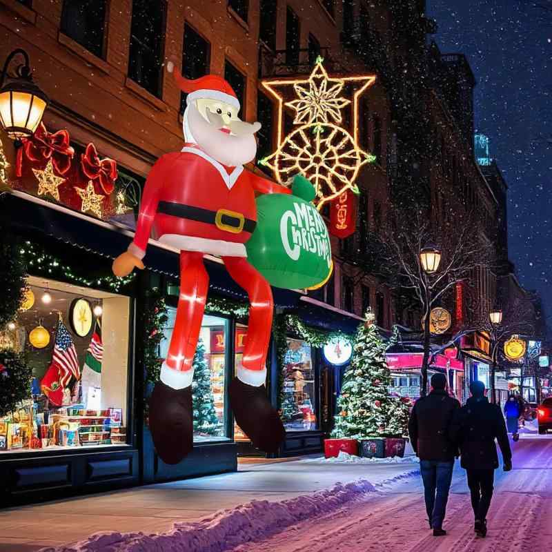 クリスマス 飾り LED 光る サンタクロース ギフト パーティー デコレーション イルミネーション イベント