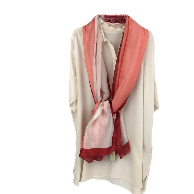 スカーフ レディース 大判 シルクタッチ ストール ショール 薄手 UVカット 冷房対策 春夏 秋冬 90cm×180cm ビーチ 海 リゾート 旅行 母の日 敬老の日 ギフト プレゼント 高級感