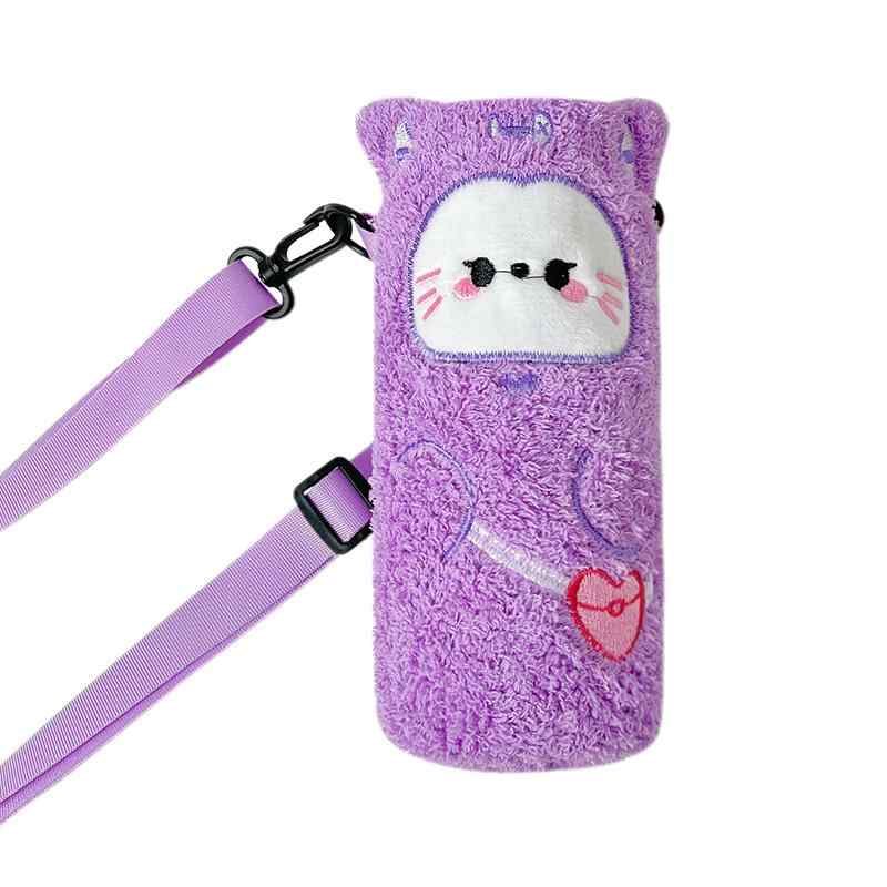 水筒カバーかわいいレディースぬいぐ...