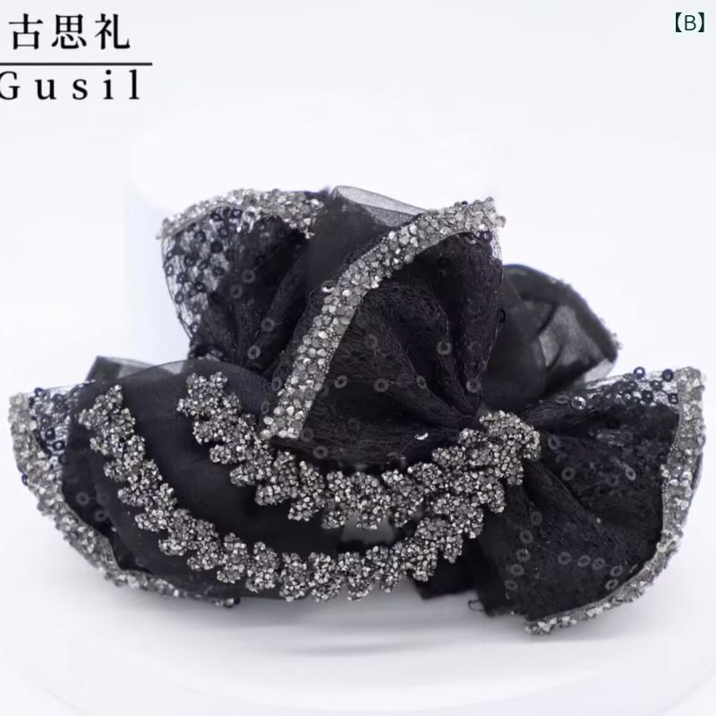 ヘアクリップ レディース バンスクリップ ヘアアクセサリー 髪飾り 麦わら風 ウェ...