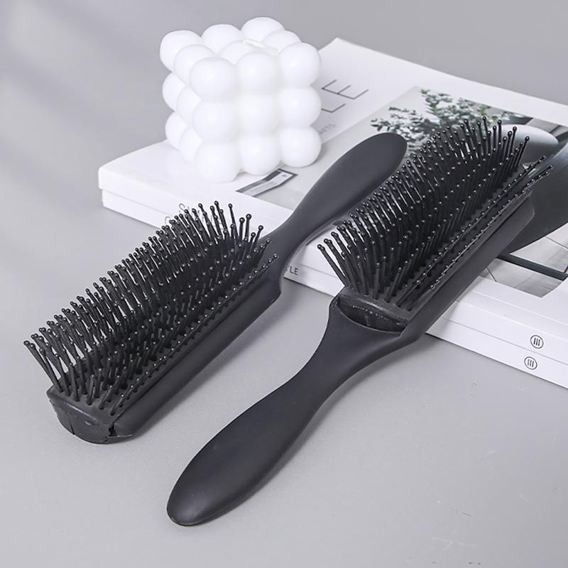 ヘアブラシ 男性用 メンズ ポマード スタイリング 大 背 髪型 セット コーム グリース アップ 整髪 料 頭 皮 マッサージ バーバー 散髪 用品