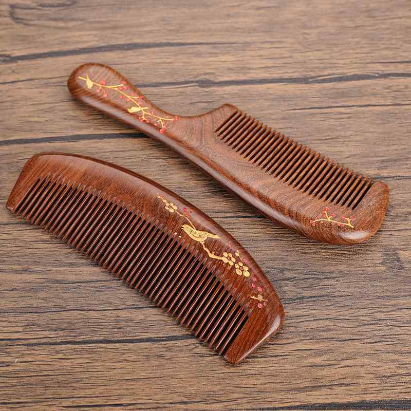 ヘアブラシ 高級 黒檀 結婚式 婚礼 喜上眉梢 櫛 ギフトボックス セット エチケットブラシ