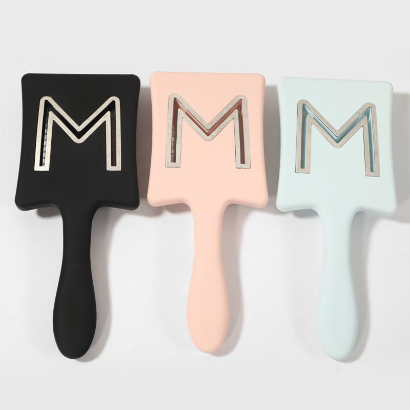 ヘアブラシ スタイリング ストレート 髪 サラサラ 静電気防止 絡まない ダメージレス 大判ブラシ 携帯..