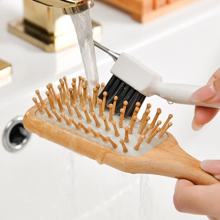 ヘアブラシ クリーナー ステンレス 多機能 髪の毛取り コーム очиститель 清潔 PP