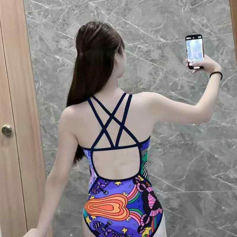 水着 レディース 競泳水着 ワンピース 高弾性 スイムウェア トレーニング水着 フィットネス水着 練習用 スポーツ水着 無地