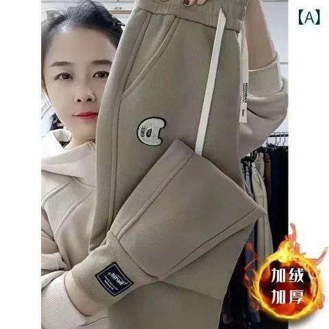 パンツ レディース 大きいサイズ 裏起毛 高腰 テーパードパンツ 秋冬 あったか 暖かい 伸縮性 スポーツ 普段使い カーキ色 ブラック コーヒー色