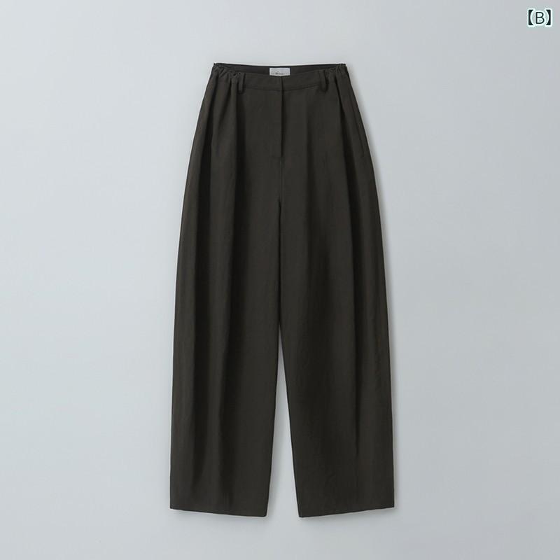 パンツ レディース ズボン 綿混紡 ゆったり ...の紹介画像3