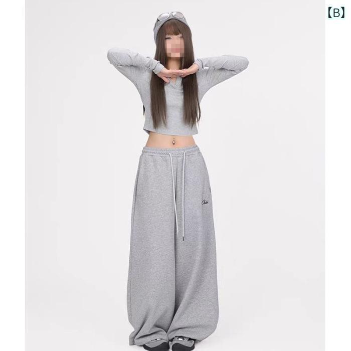 パンツ レディース 高腰 巾着 ゆるかわ スト...の紹介画像3
