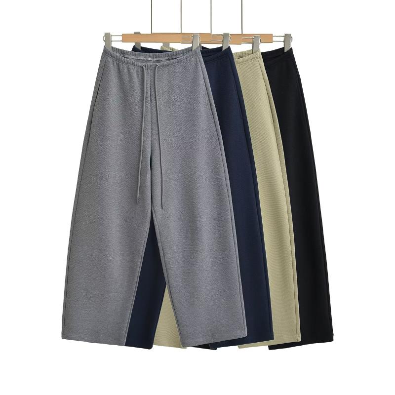 パンツ レディース テーパードパンツ 韓国風 ストリート カジュアル ズボン アスレジャー リラックス スポーティ