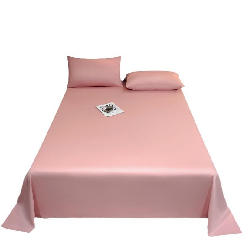 ベッドシーツ 無地 綿100% コットン 60サテン 柔らかい 肌触り なめらか 艶 光沢 高級感 淡灰 高級灰 ..