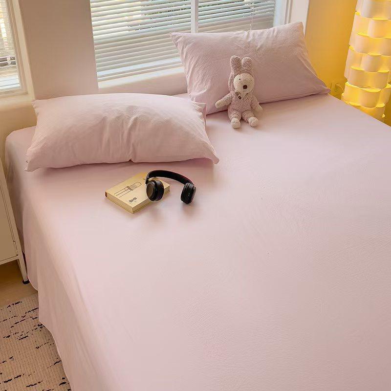 寝具 シーツ シングル 水洗い コットン 100% フラットシーツ 無地 ベッドシーツ 120×210cm 160×230cm 2..