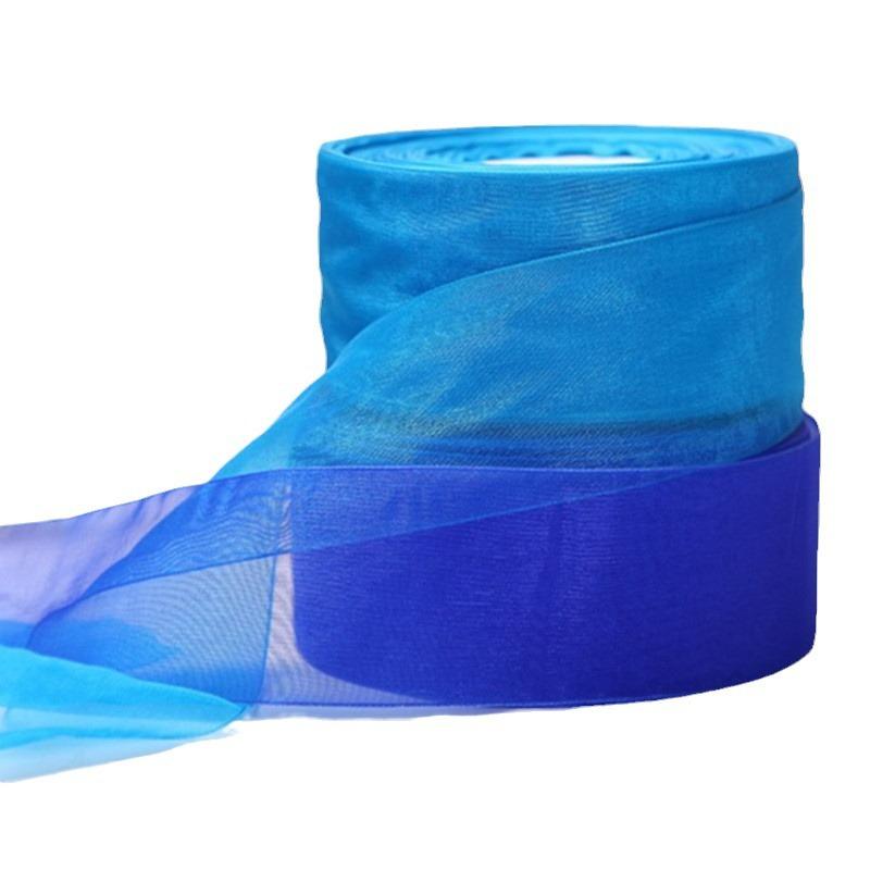 リボン 織りテープ シアー オーガンジー DIY ヘアアクセサリー 結婚式 デコレーション 蝶結び