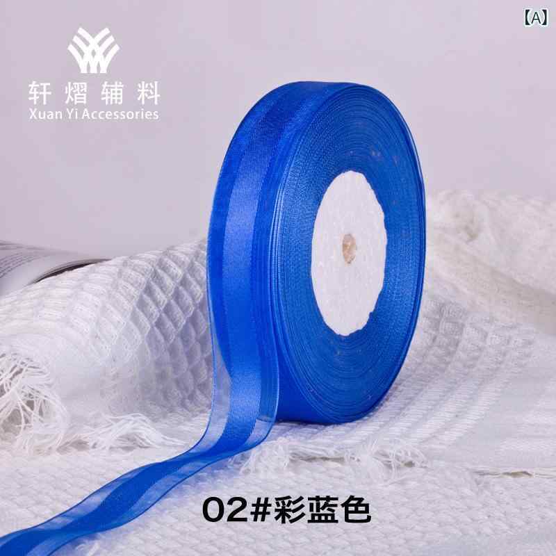 リボン レース サテン 透明 チュール DIY 手芸 ケーキ 花束 ギフト ラッピング ブライダル ヘッドドレ..