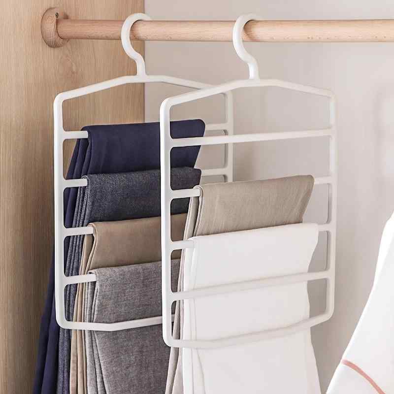 Hanger - ハンガー 多機能パンツ 衣類 スカーフ ネクタイ 収納 クローゼット