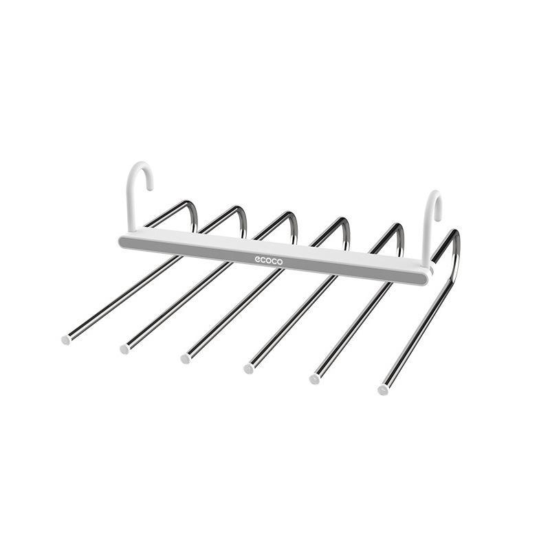 パンツ ハンガー 伸縮 折りたたみ 多層パンツ 衣類ハンガー 家庭用 マジックパンツ クリップ 衣類収納 ..