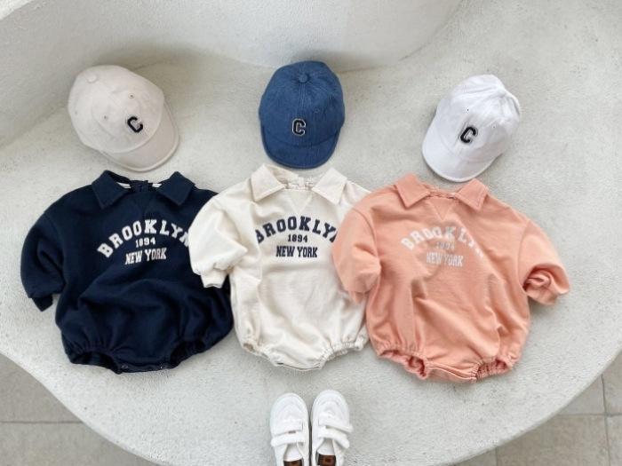 ・素材: 綿・袖丈: 長袖・主な素材: 綿100%・スタイル: 韓国版・厚さ: 普通・カテゴリ: ロンパース・カラー展開: ベージュ、ロイヤルブルー、ピンクオレンジ・サイズ展開: 66cm、73cm、80cm、90cm、100cm・対象年齢...