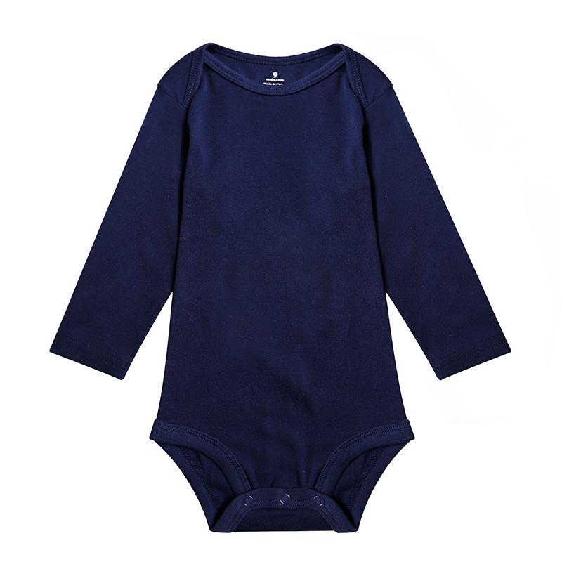 ・素材: 綿100%・袖丈: 長袖・スタイル: カジュアル・カラー展開: 宝藍色, 粉色, 白色, 杏色, 灰色・対象年齢: 新生児(0~1歳，80cm以下)・カテゴリ: ロンパース