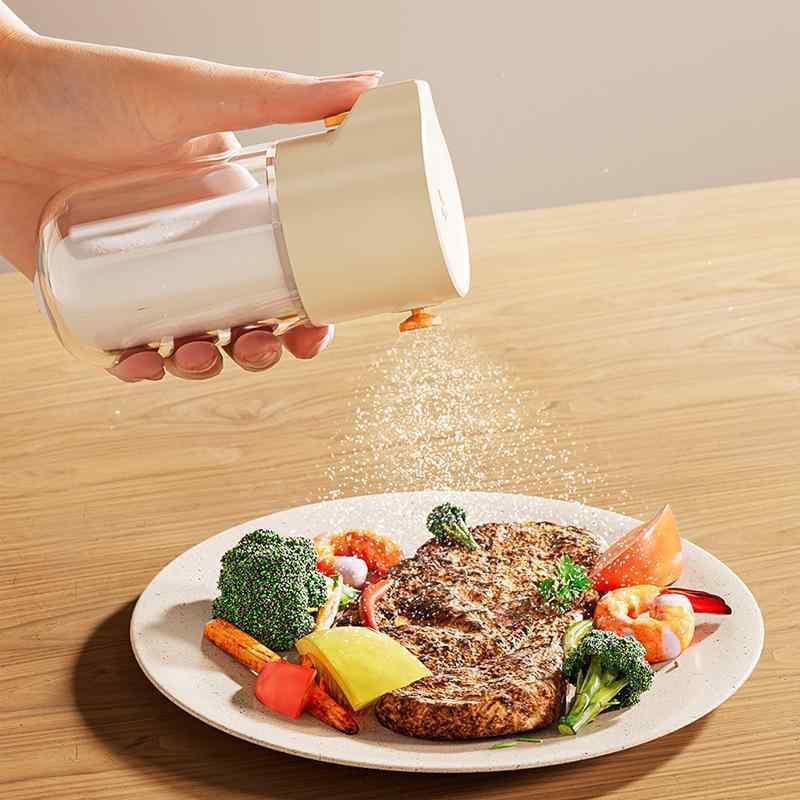 調味料入れ 塩入れ 家庭用 キッチン 調味料 容器 密閉 焼肉 スパイスボトル ガラス製